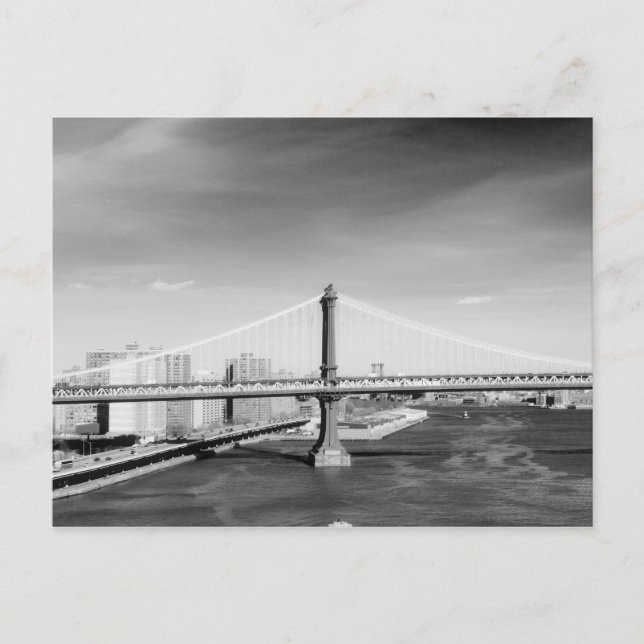 Manhattan Bridge postcard (Front)