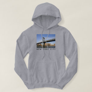 Manhattan Bridge the East River   New York City Hoodie