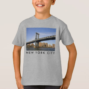 Manhattan Bridge the East River New York City T-Shirt
