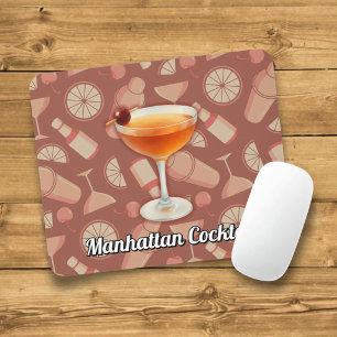 Manhattan Cocktail Mouse Mat