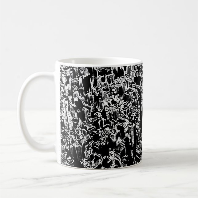 Manhattan designed coffee mug (Left)