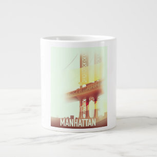 Manhattan Evening Large Coffee Mug