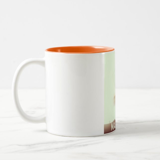 Manhattan Evening Two-Tone Coffee Mug (Left)