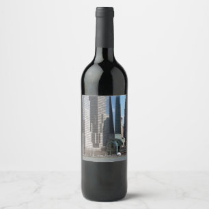 Manhattan Financial District Wine Label