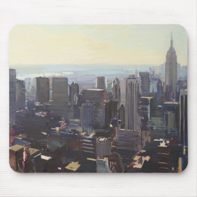 Manhattan from the Rockefeller Building 2012 Mouse Mat (Front)