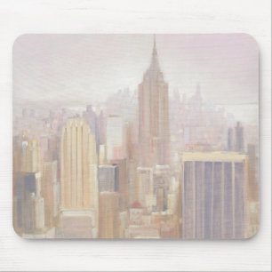 Manhattan in the Mist New York City Mouse Mat