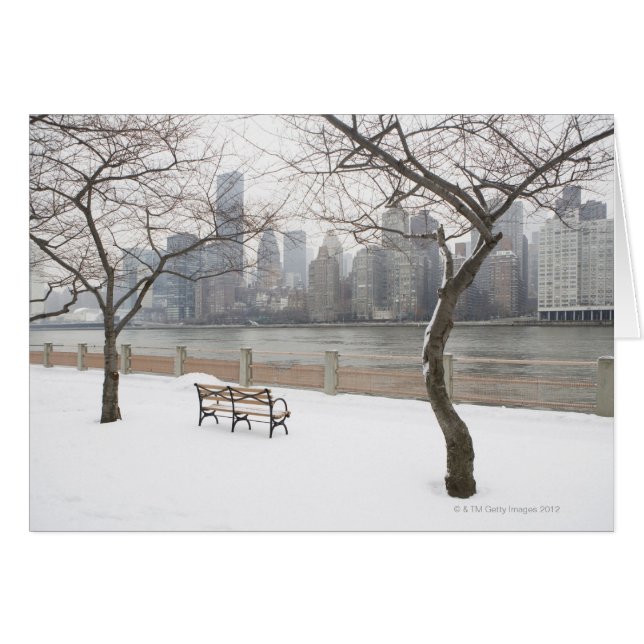 Manhattan in the Winter (Front Horizontal)
