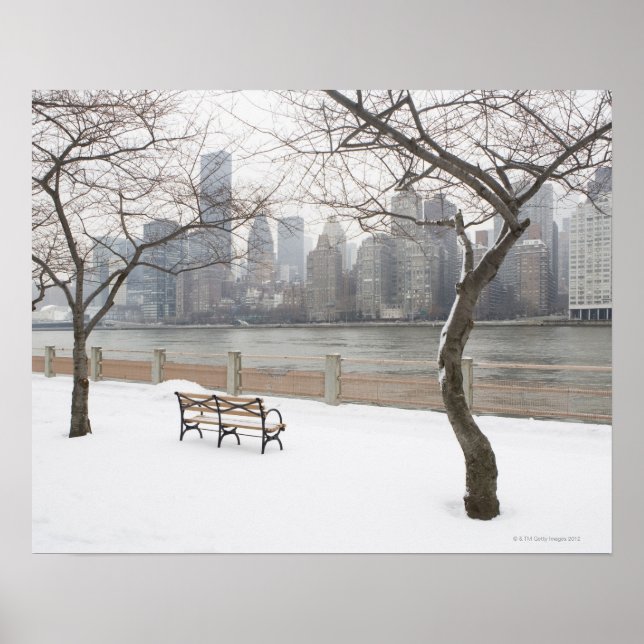 Manhattan in the Winter Poster (Front)