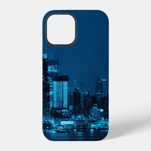 Manhattan midtown skyscrapers and New York City sk iPhone 12 Case