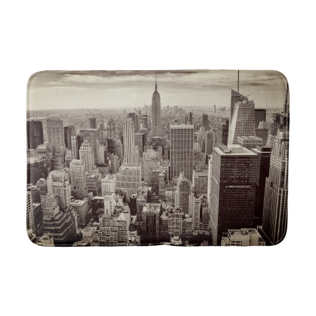 Manhattan, New York Bath Mat (Front)