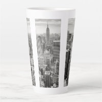 Manhattan, New York (black & white panorama)