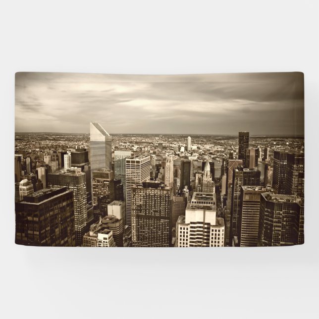 Manhattan New York City Banner (Horizontal)