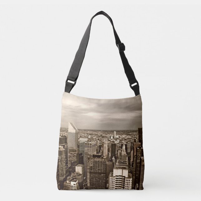 Manhattan New York City Crossbody Bag (Front)