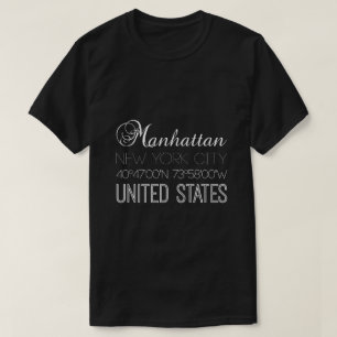 Manhattan, New York City nice T-Shirt