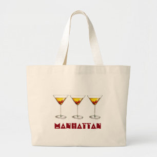 Manhattan New York City NYC Cocktail Cocktails Bag