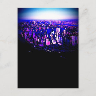 Manhattan New York City Postcard