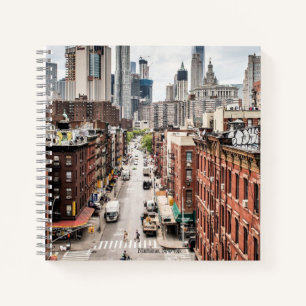 Manhattan, New York cityscape photograph Notebook