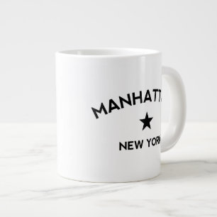 Manhattan New York Large Coffee Mug