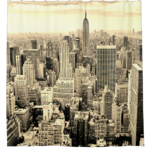 Manhattan, New York Shower Curtain