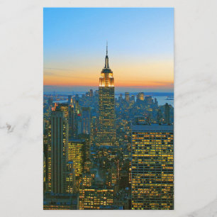 Manhattan New York Stationery