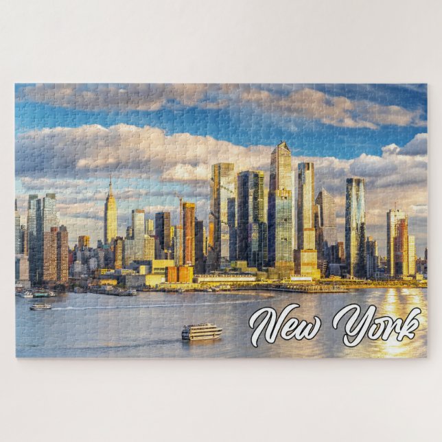 Manhattan, New York, USA Jigsaw Puzzle (Horizontal)