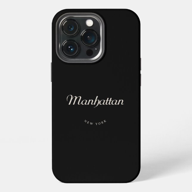 Manhattan NY iPhone Case (Back)