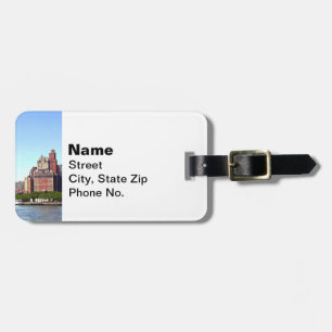 Manhattan NY - Manhattan Skyline on a Clear Day Luggage Tag