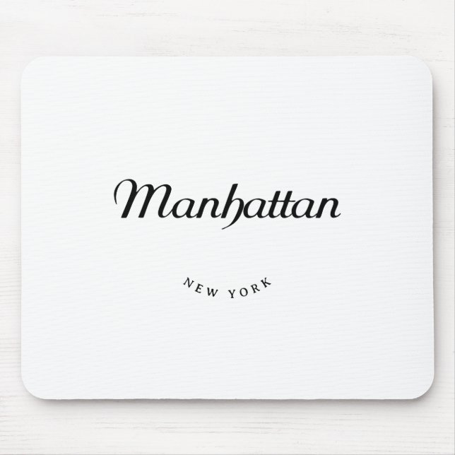 Manhattan NY Mouse Mat (Front)