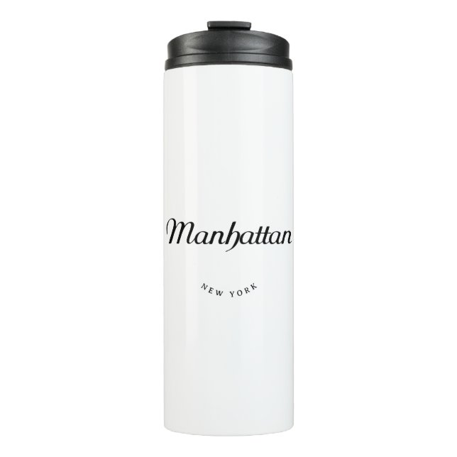 Manhattan NY Thermal Tumbler (Front)