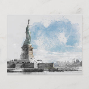Manhattan Nyc Liberty Statue Flyer