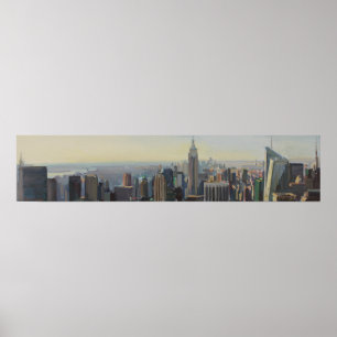 Manhattan Panorama 2012 Poster
