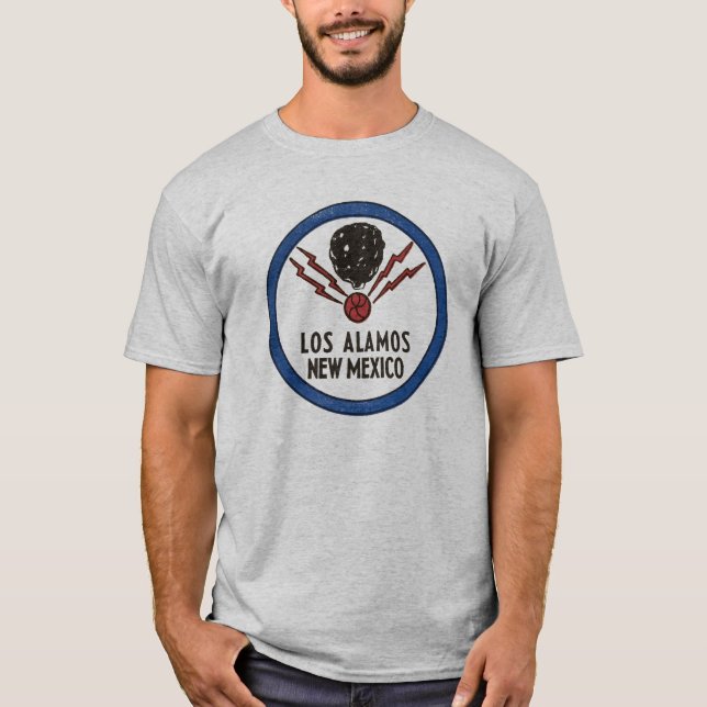 Manhattan Project Los Alamos, New Mexico WW2 T-Shirt (Front)