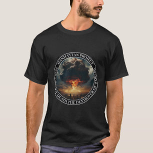 Manhattan Project Nuclear Bomb Atomic Mushroom T-Shirt