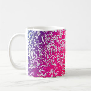 Manhattan rainbow coffee mug