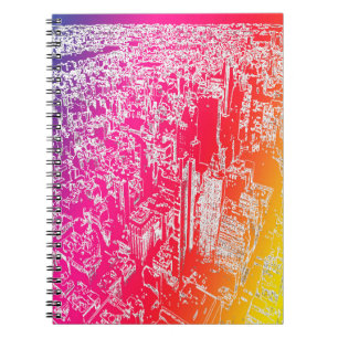 Manhattan rainbow notebook