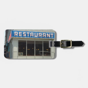 Manhattan Restaurant - New York, NY Luggage Tag