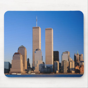 Manhattan Skyline and Hudson River, New York, 2 Mouse Mat