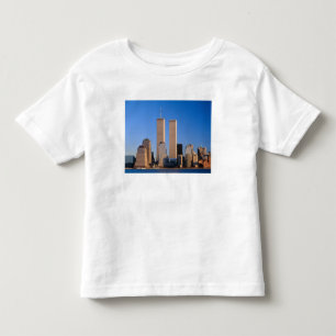 Manhattan Skyline and Hudson River, New York, 2 Toddler T-Shirt