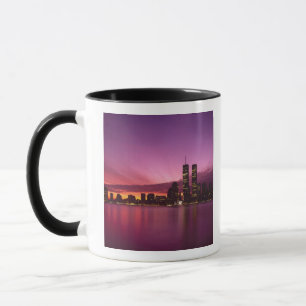 Manhattan Skyline and Hudson River, New York, Mug
