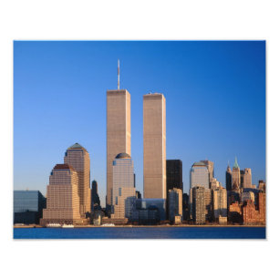 Manhattan Skyline and Hudson River, New York, Photo Print