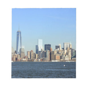 Manhattan Skyline New York City Notepad