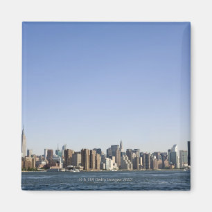 Manhattan Skyline, New York City, NY, USA Magnet