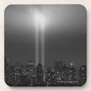 Manhattan skyline with 9/11, New York City Coaster