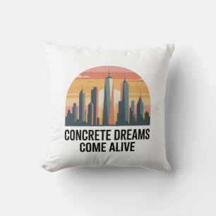Manhattan State of Mind New York Cushion