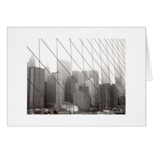 Manhattan Through Brooklyn Bridge