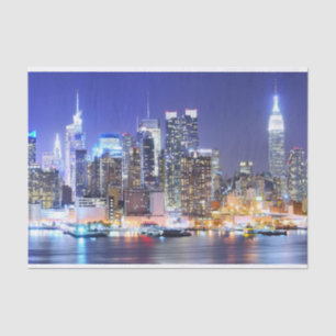 Manhattan Urban City Tissue Paper