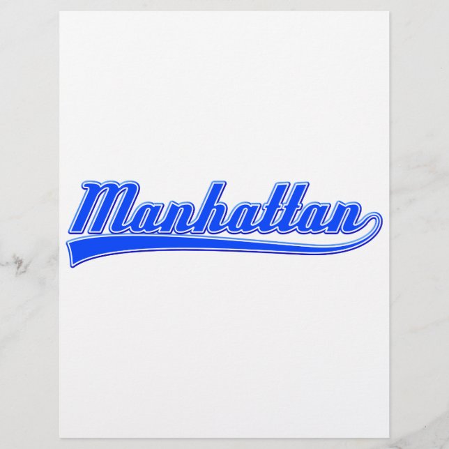 Manhattan With Swash (Front)
