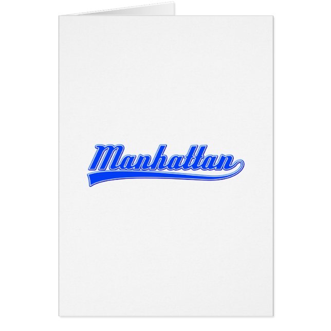 Manhattan With Swash (Front)