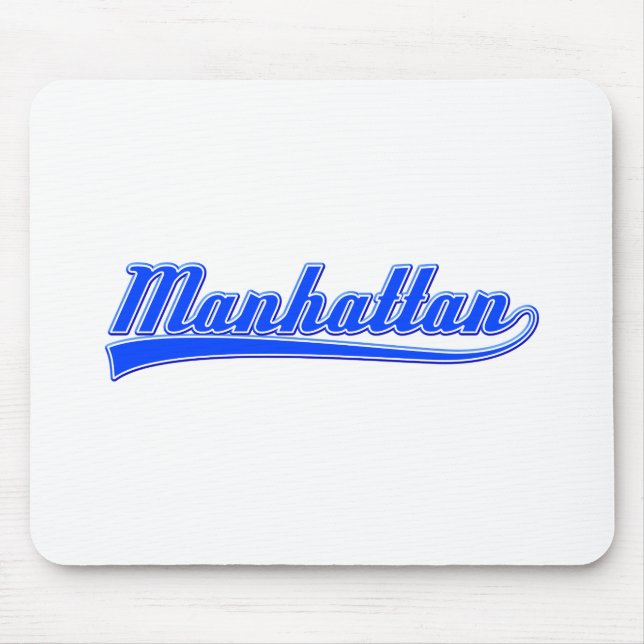 Manhattan With Swash Mouse Mat (Front)
