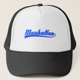 Manhattan With Swash Trucker Hat